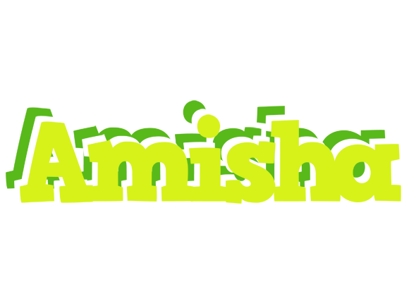 Amisha citrus logo