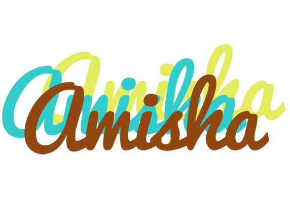 Amisha cupcake logo