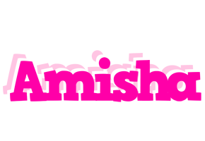 Amisha dancing logo