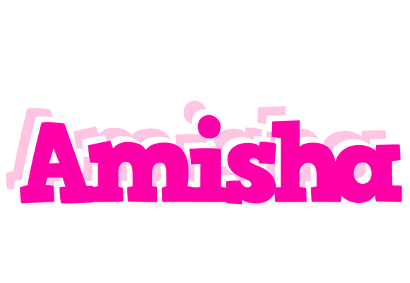 Amisha dancing logo