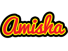 Amisha fireman logo