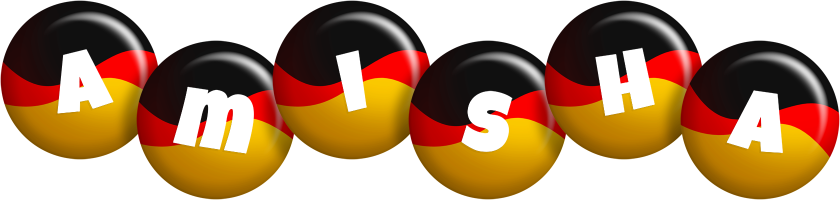Amisha german logo