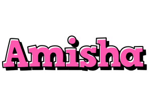 Amisha girlish logo