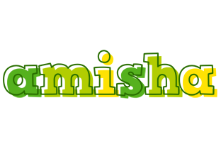 Amisha juice logo