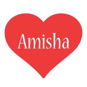 Amisha love logo