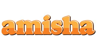 Amisha orange logo