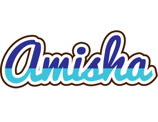 Amisha raining logo