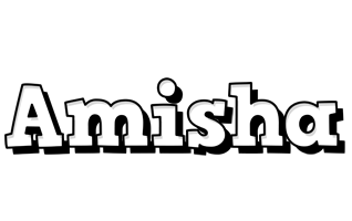 Amisha snowing logo