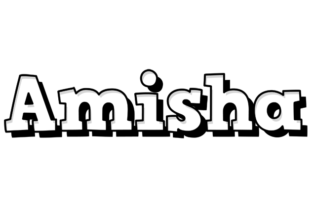 Amisha snowing logo