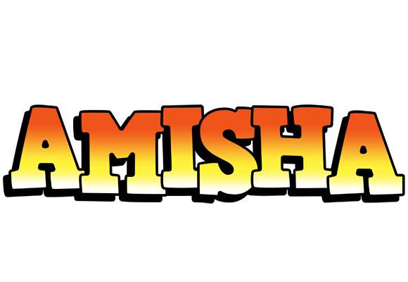 Amisha sunset logo