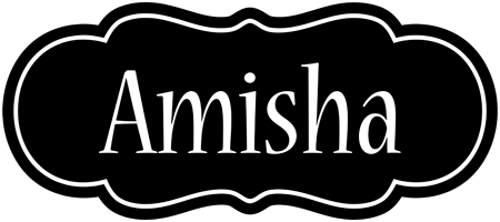 Amisha welcome logo