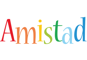 Amistad birthday logo