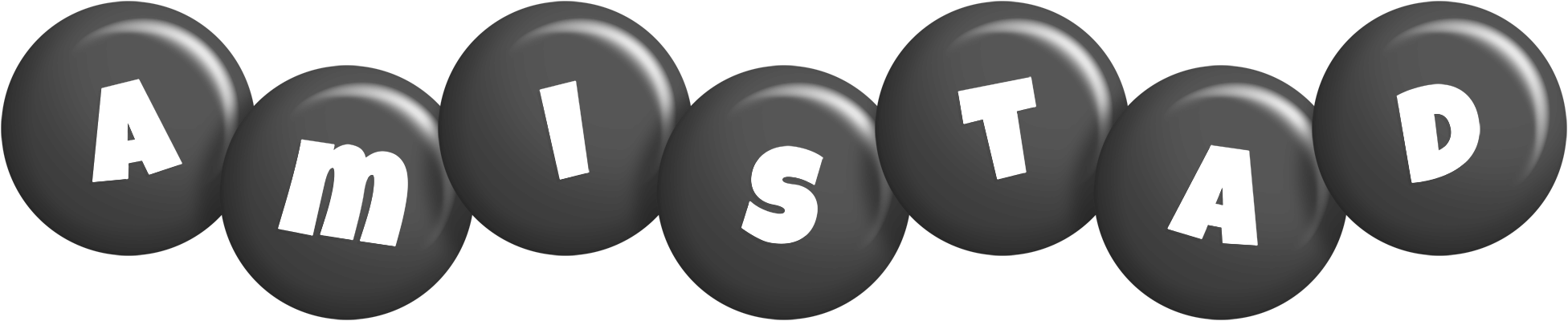Amistad candy-black logo