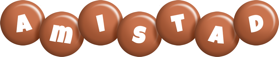 Amistad candy-brown logo