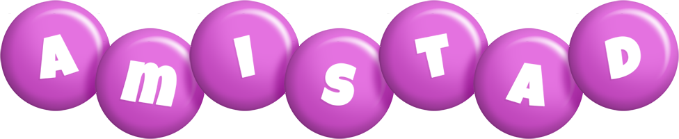 Amistad candy-purple logo