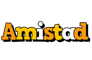Amistad cartoon logo