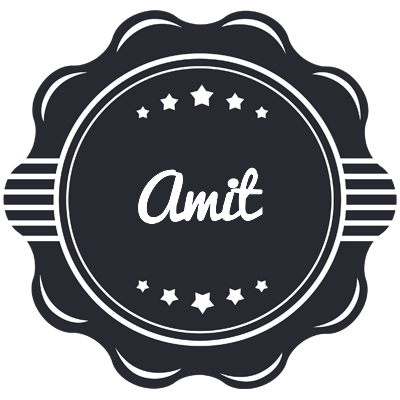 Amit badge logo