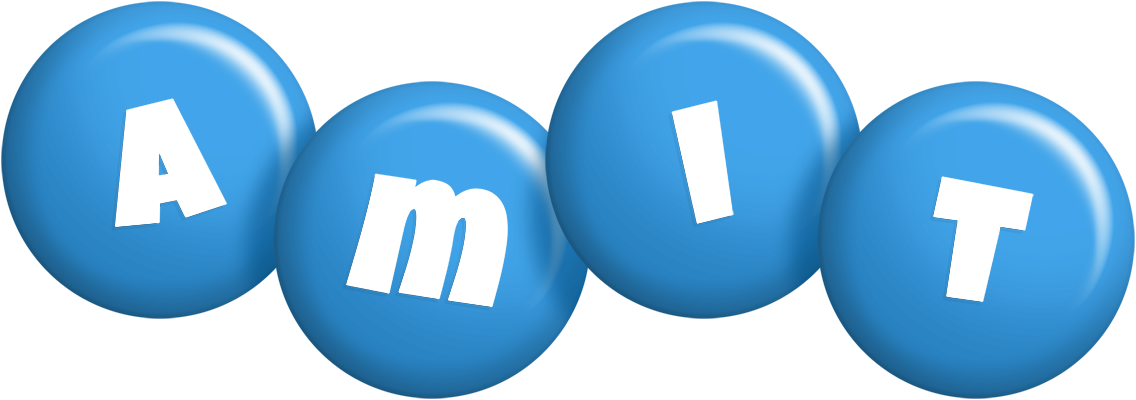 Amit candy-blue logo