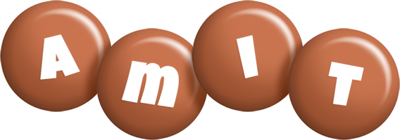 Amit candy-brown logo
