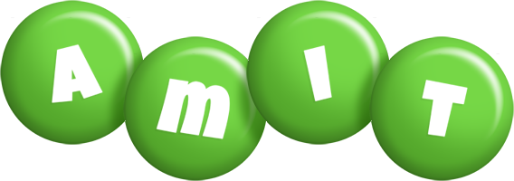 Amit candy-green logo