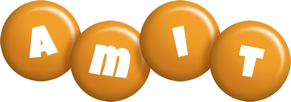 Amit candy-orange logo