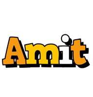 Amit cartoon logo