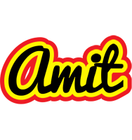 Amit flaming logo