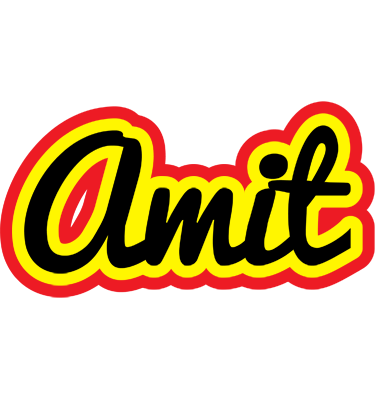 Amit flaming logo