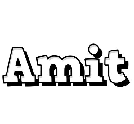 Amit snowing logo