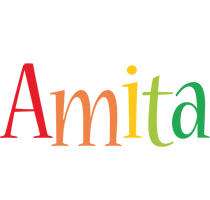 Amita birthday logo