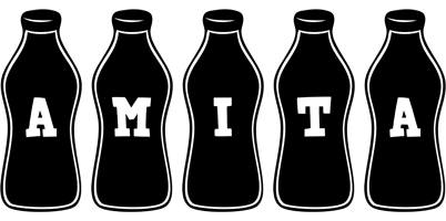 Amita bottle logo
