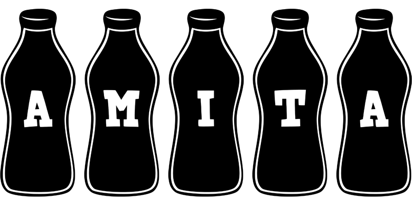 Amita bottle logo