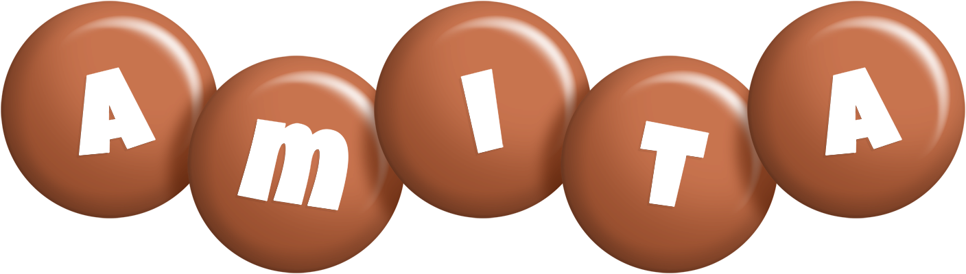 Amita candy-brown logo