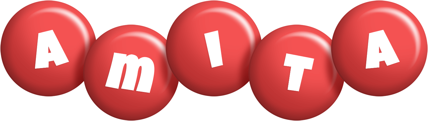 Amita candy-red logo