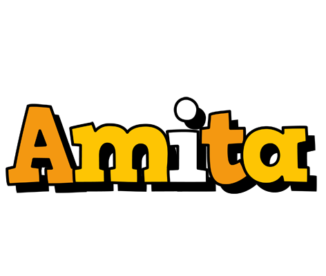 Amita cartoon logo
