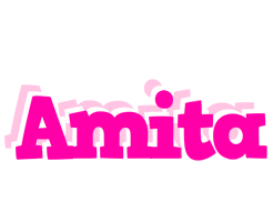 Amita dancing logo