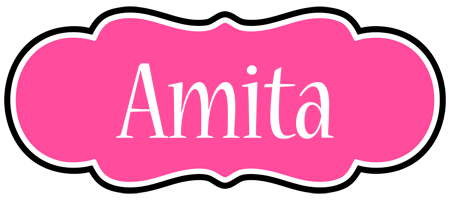 Amita invitation logo