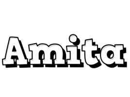 Amita snowing logo