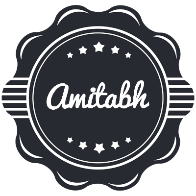 Amitabh badge logo