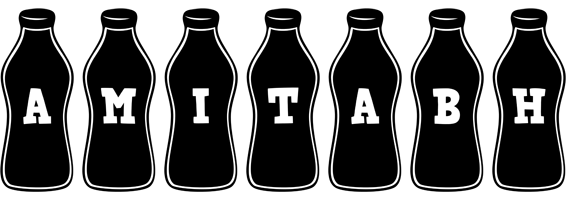 Amitabh bottle logo