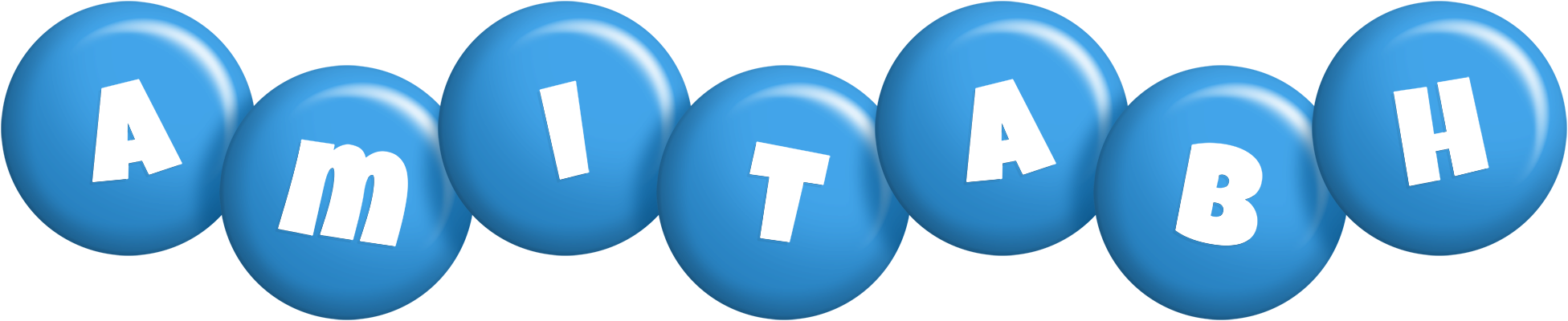 Amitabh candy-blue logo