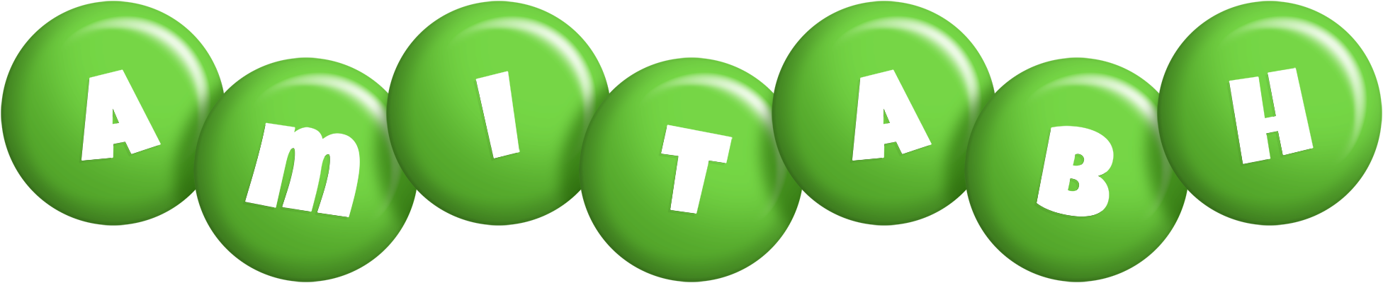 Amitabh candy-green logo