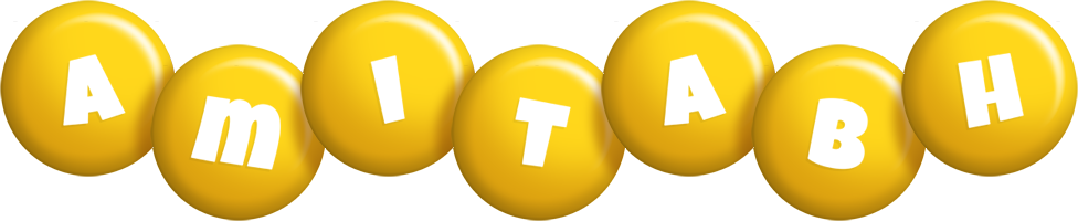 Amitabh candy-yellow logo