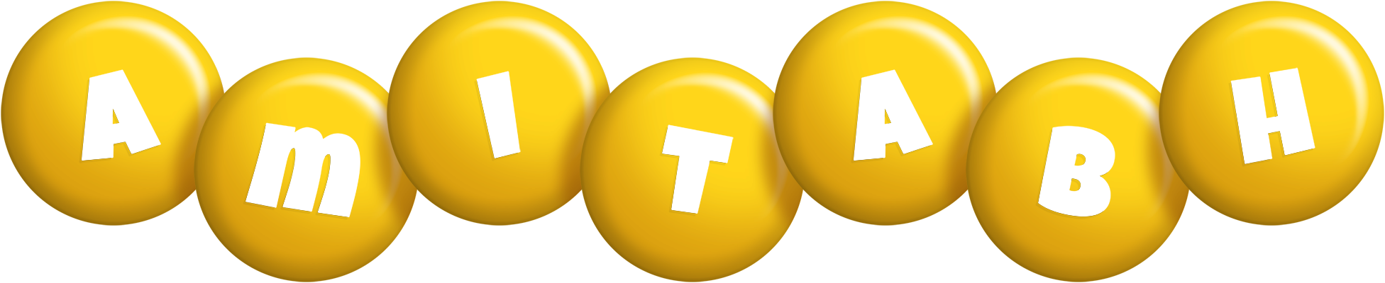 Amitabh candy-yellow logo