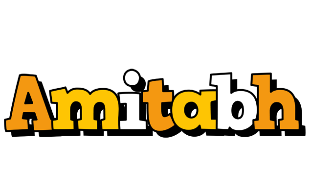 Amitabh cartoon logo