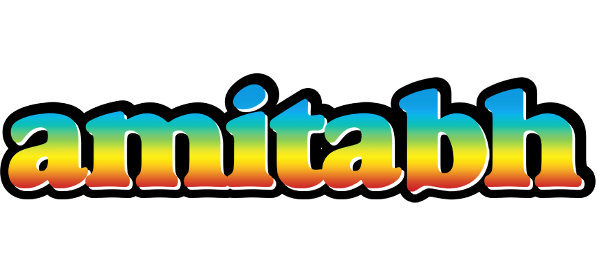 Amitabh color logo