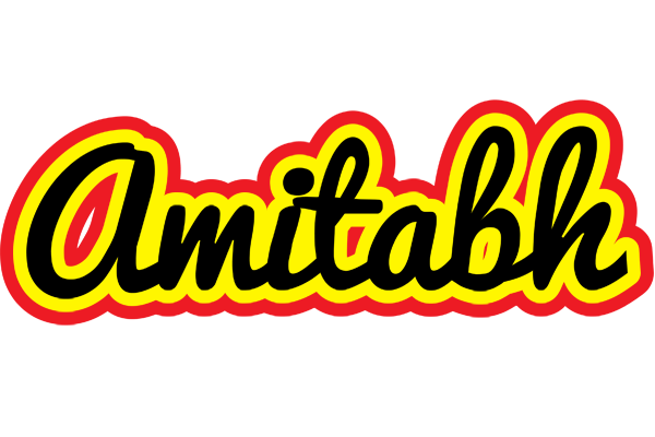 Amitabh flaming logo