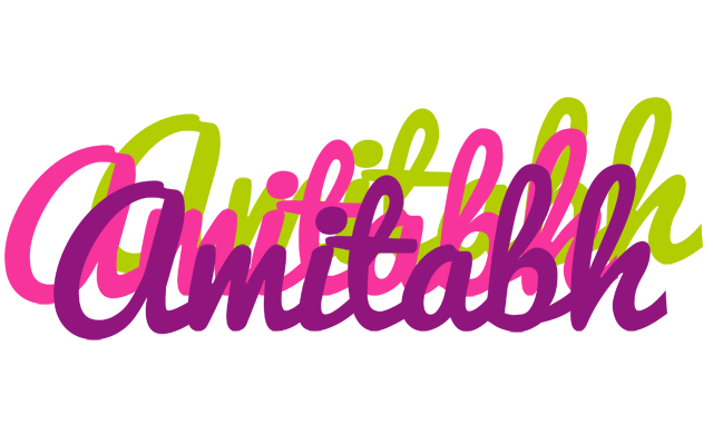 Amitabh flowers logo