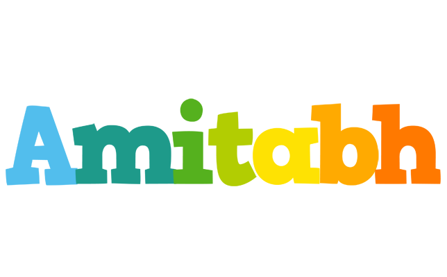 Amitabh rainbows logo