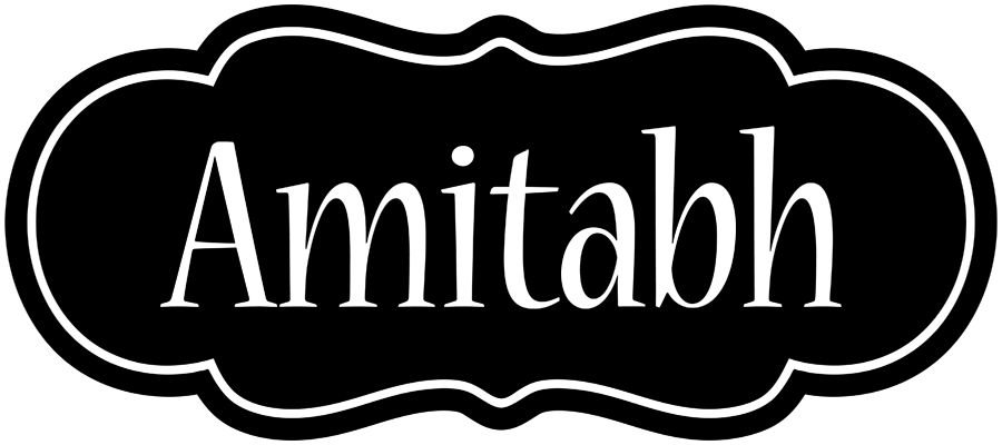 Amitabh welcome logo